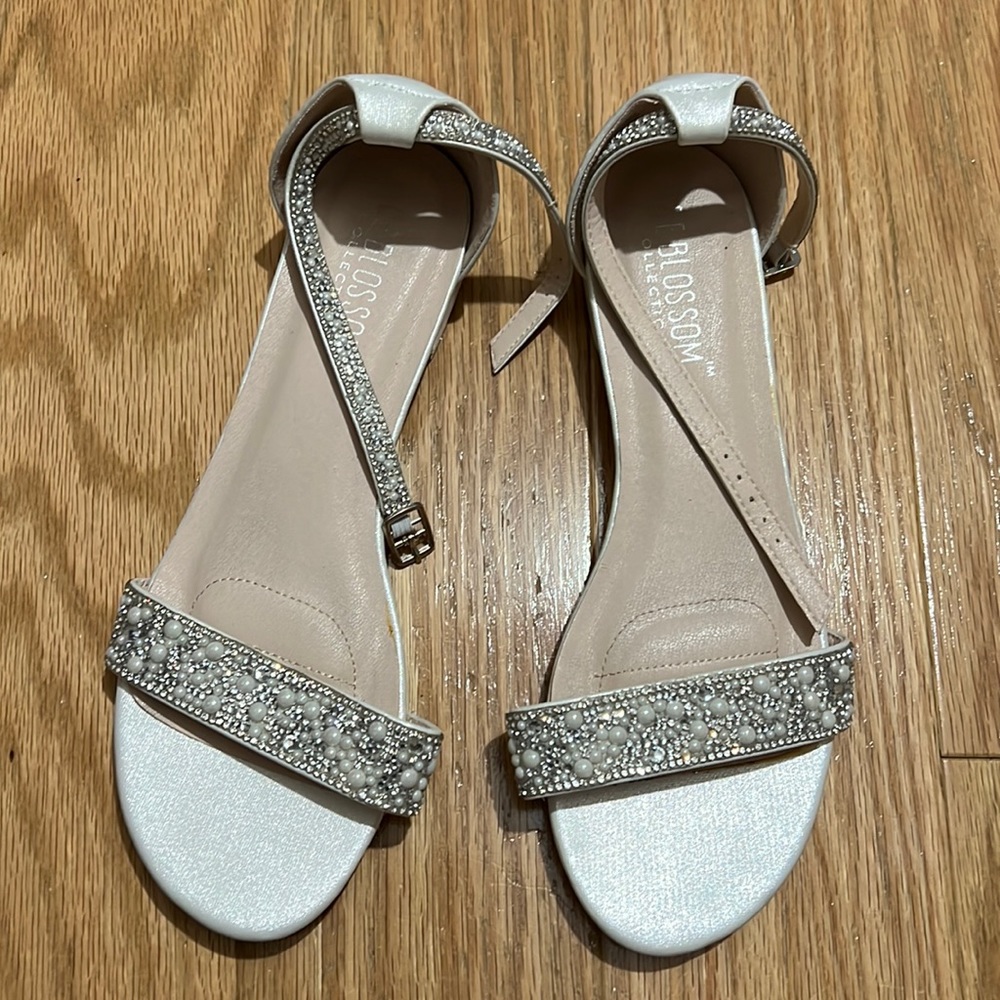 Bedazzled strappy sandal
